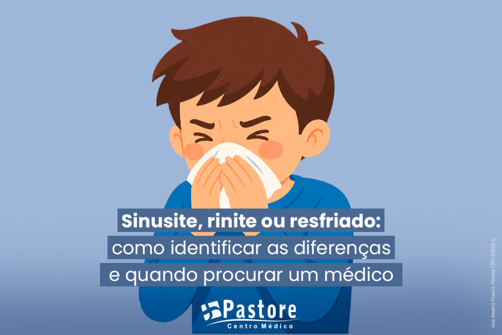 Sinusite, rinite ou resfriado: como identificar as diferenças e quando procurar um médico